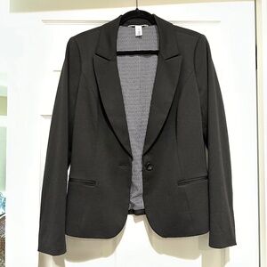 WHBM Black Blazer size 14
